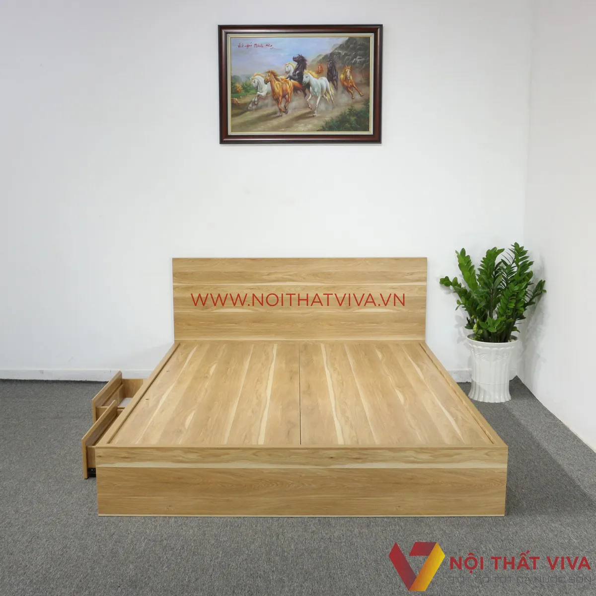 Giường ngủ gỗ MDF