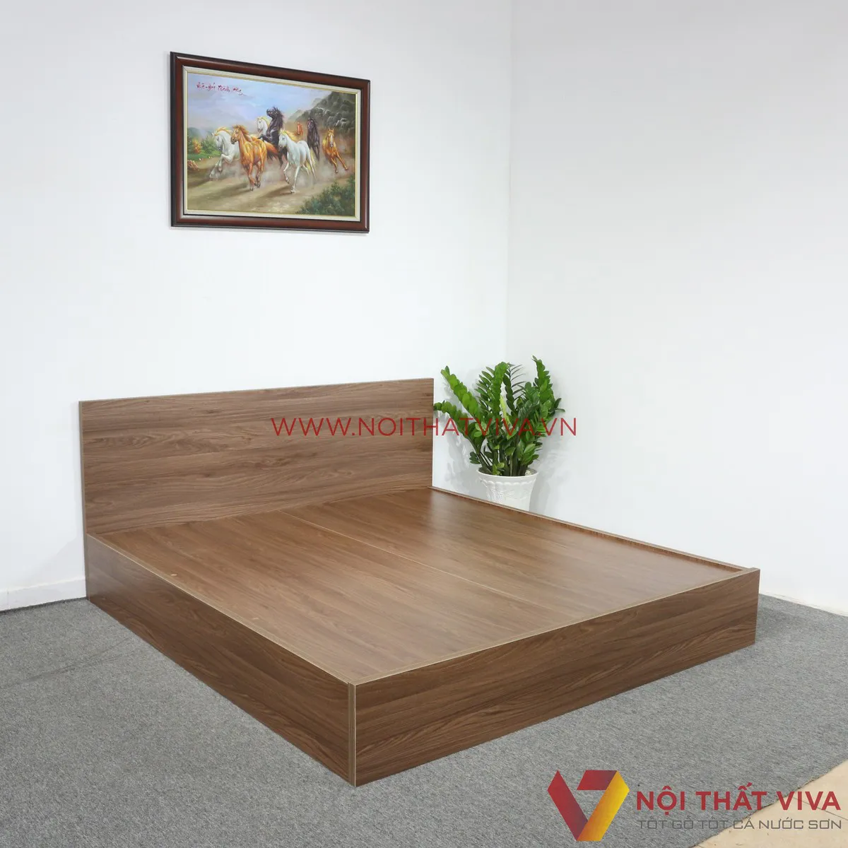 Giường ngủ gỗ MDF