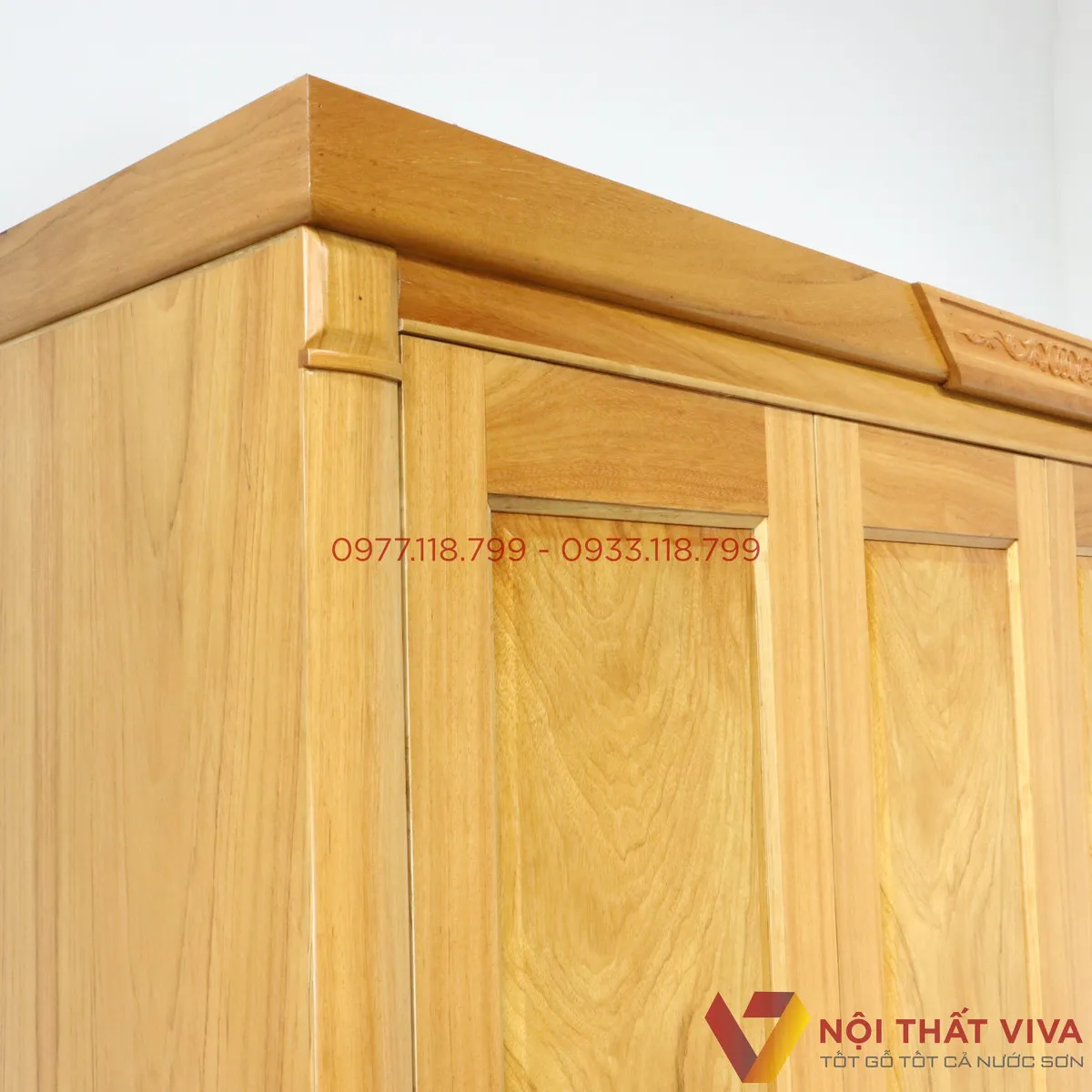 giá tủ gỗ 3 buồng
