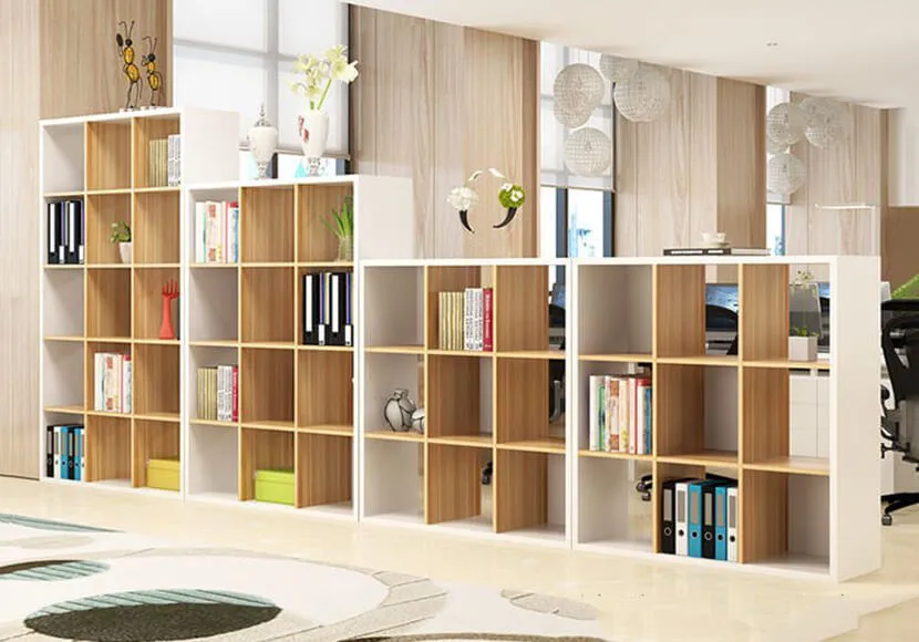  Những mẫu tủ sách có cửa kính hot nhất năm