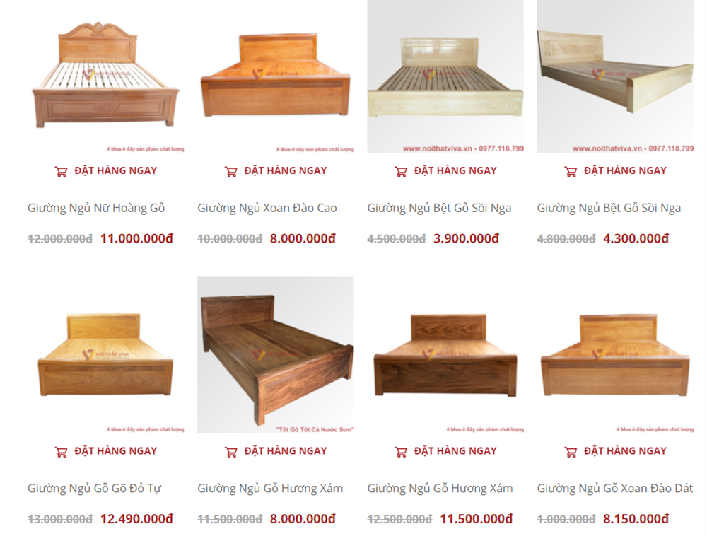 Có nên mua giường gỗ sồi?