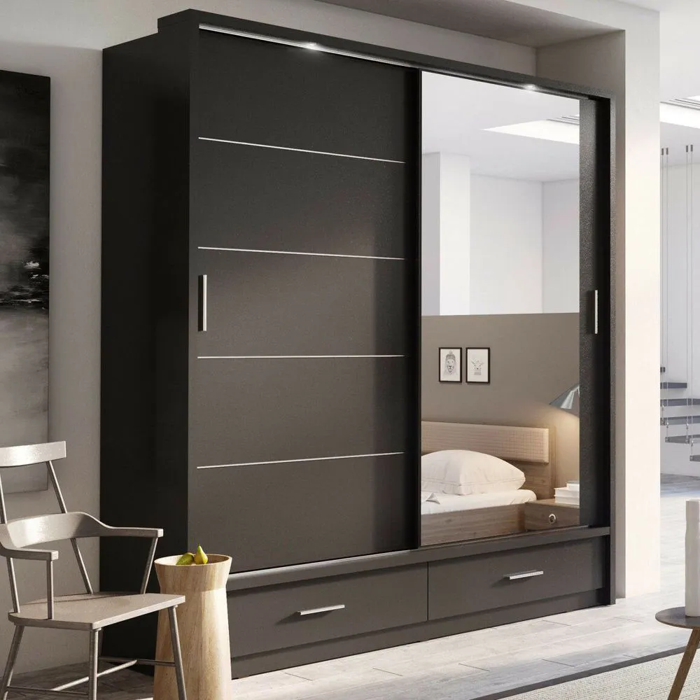 Tủ quần áo cửa lùa có gương và những lợi ích không ngờ