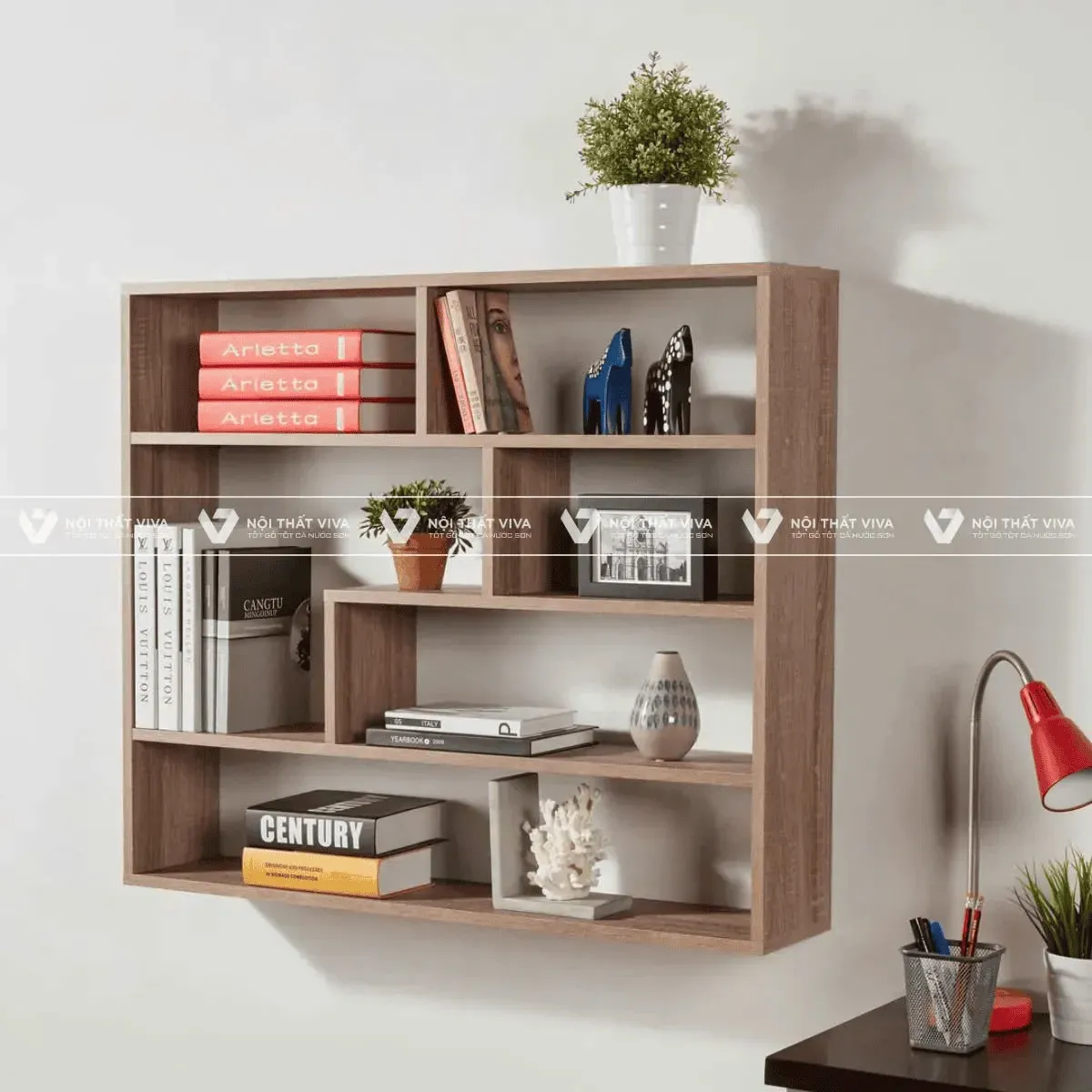 Kệ Sách Treo Tường