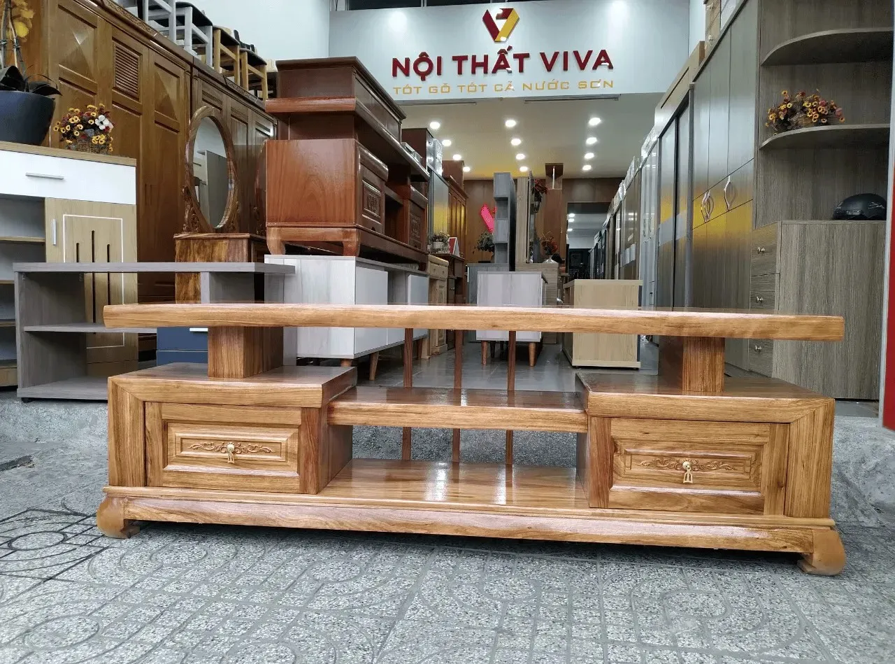 Kệ Tivi Gỗ Tự Nhiên