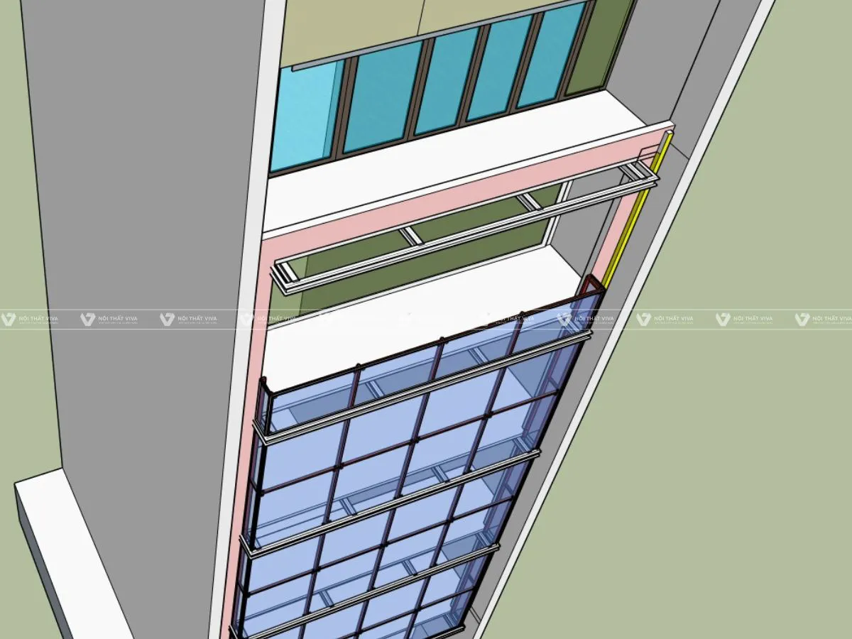 Mặt Dựng Nhôm Kính