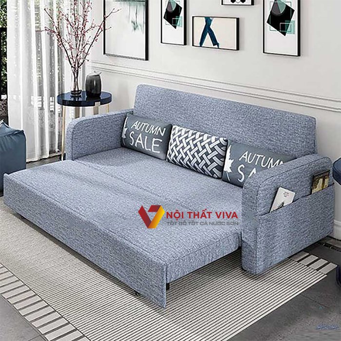 Mẫu Sofa giường băng 3 chỗ ngồi đẹp, giá rẻ, dễ sử dụng.