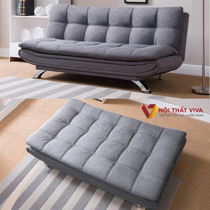 Mẫu Sofa giường kéo tiết kiệm diện tích dễ sử dụng, giá rẻ, gọn nhẹ.