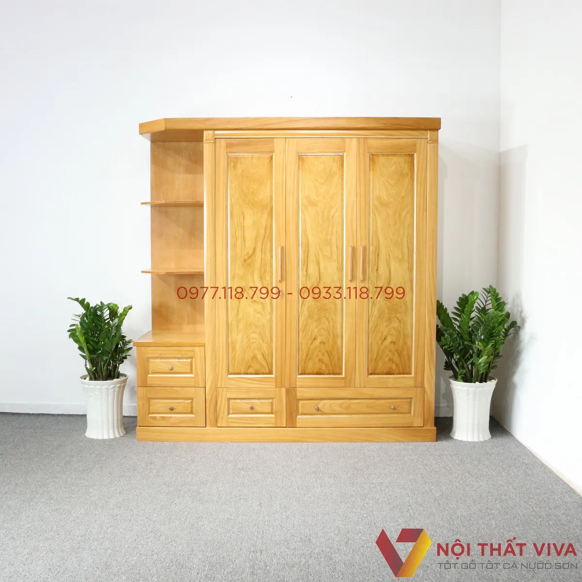 tủ quần áo gỗ rẻ