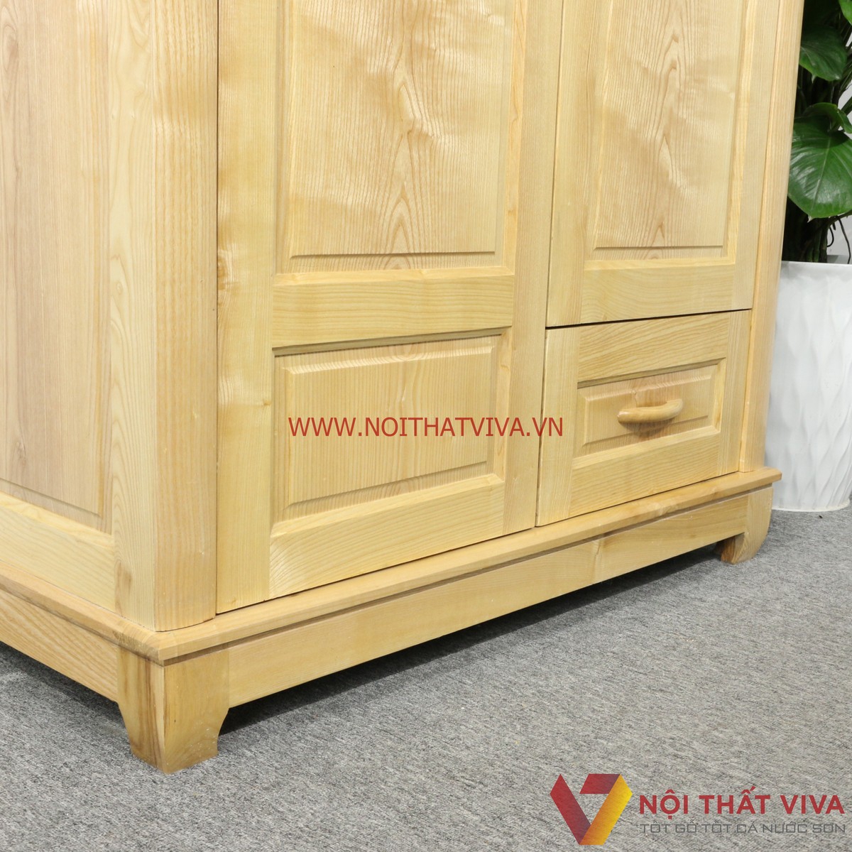 Những điều cần biết trước khi mua tủ quần áo gỗ Sồi 2 cánh