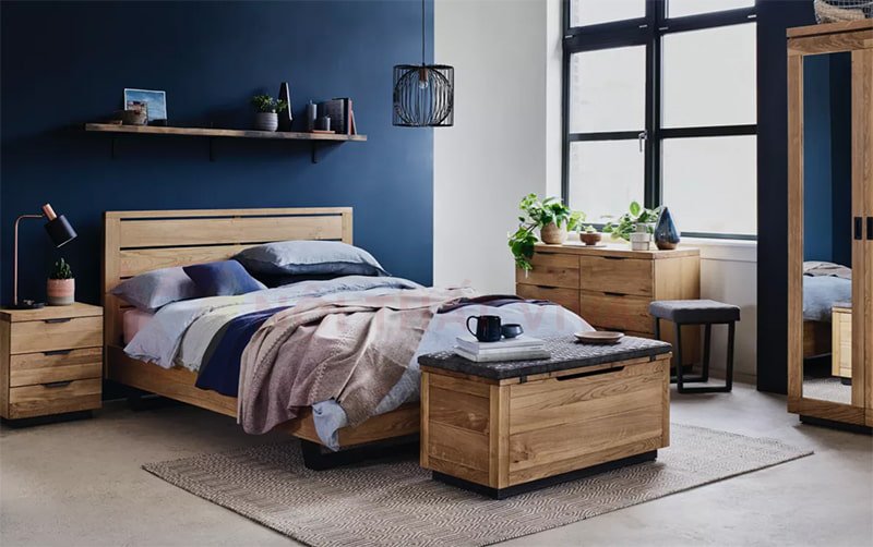 Mẫu thiết kế nội thất phòng ngủ phong cách truyền thống, đơn giản mà đẹp.