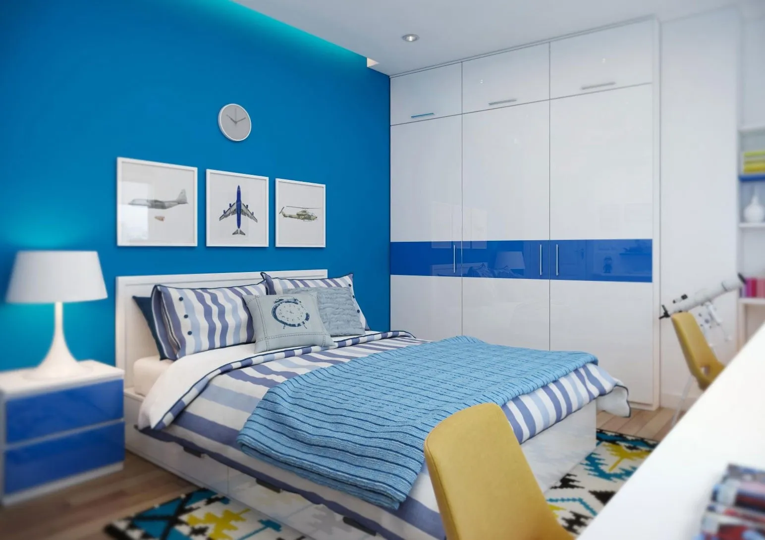 Bất Ngờ Với Loạt Mẫu Phòng Ngủ Bé Trai Hiện Đại Đẹp, Tiện Nghi, Giá Rẻ