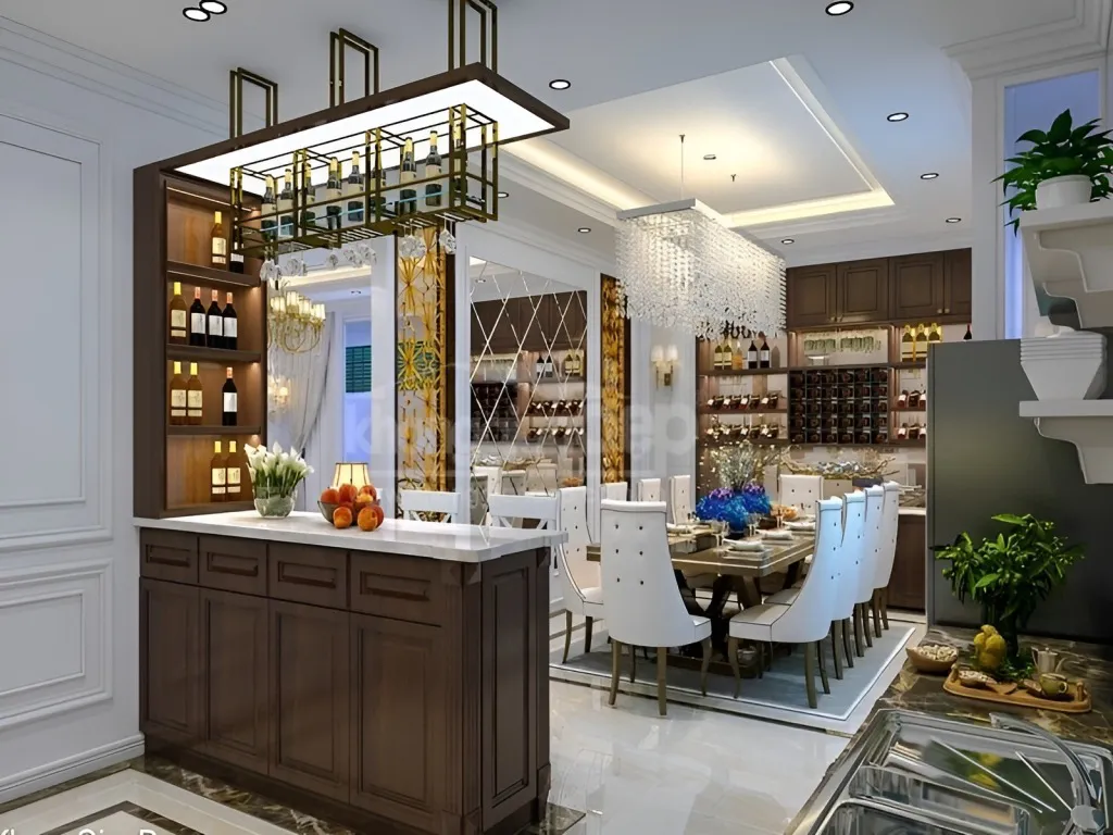 56+ Mẫu Quầy Bar Gỗ Công Nghiệp, Quầy Bar Gỗ MDF Hiện Đại Đẹp Ấn Tượng Nhất