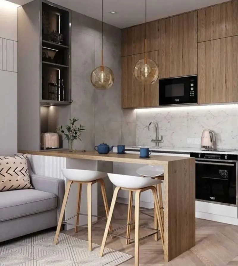 56+ Mẫu Quầy Bar Gỗ Công Nghiệp, Quầy Bar Gỗ MDF Hiện Đại Đẹp Ấn Tượng Nhất