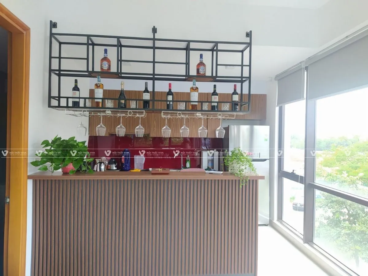 Quầy Lễ Tân Gỗ Tự Nhiên