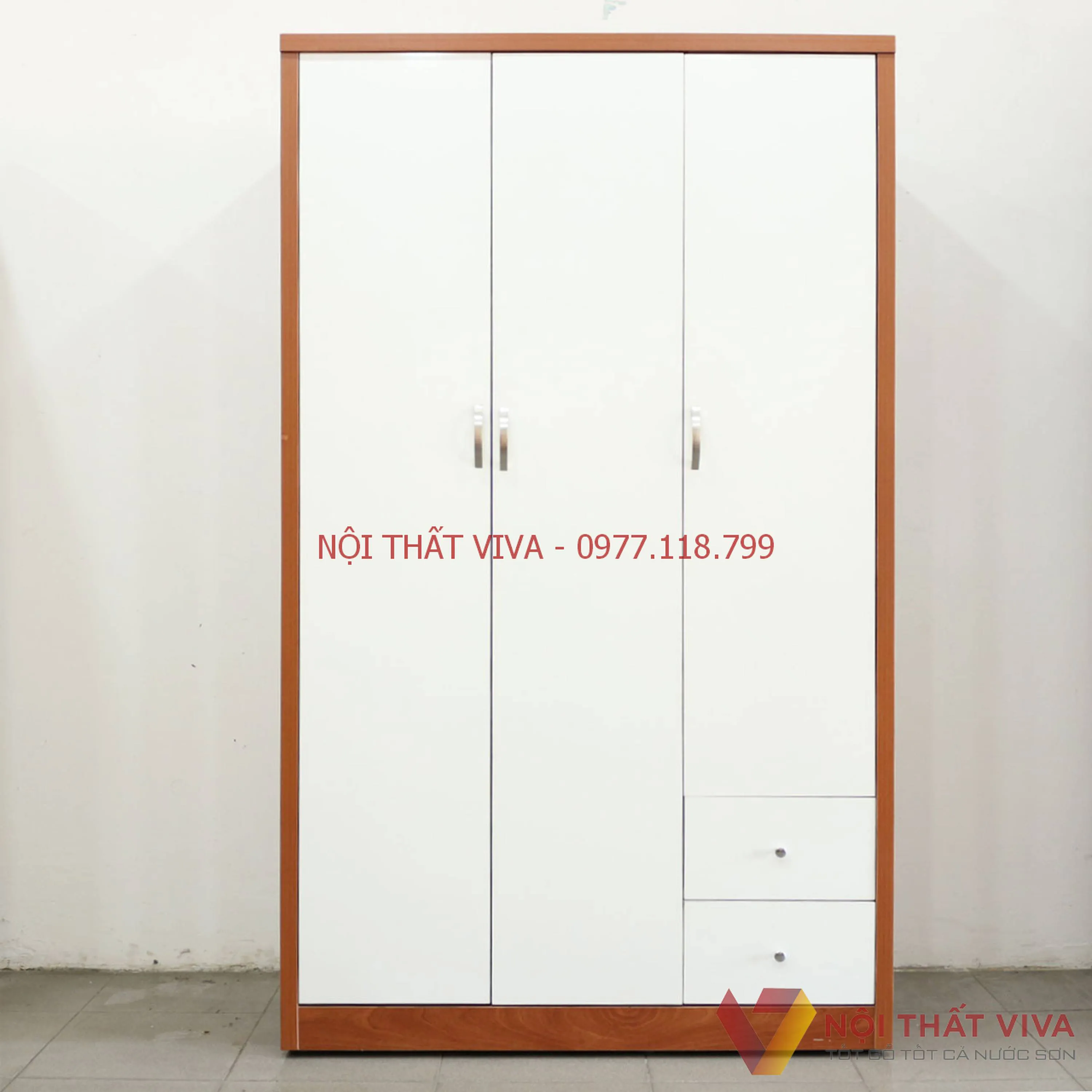 mẫu tủ quần áo gỗ 3 cánh