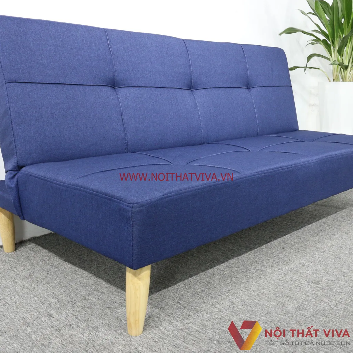 sofa gỗ có nệm