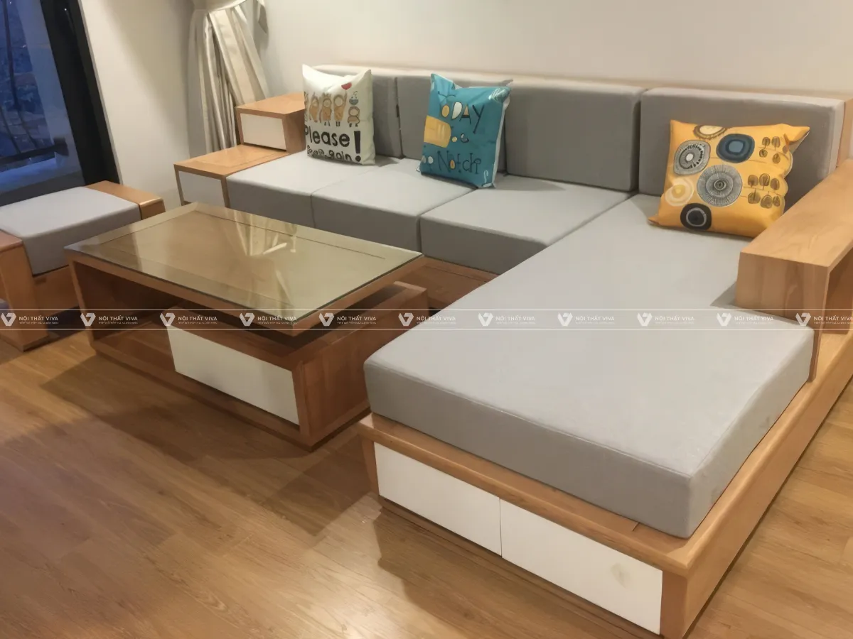 99+ Mẫu Sofa Gỗ Công Nghiệp Đẹp, Giá Tốt, Luôn Có Sẵn Tại Nội Thất Viva!