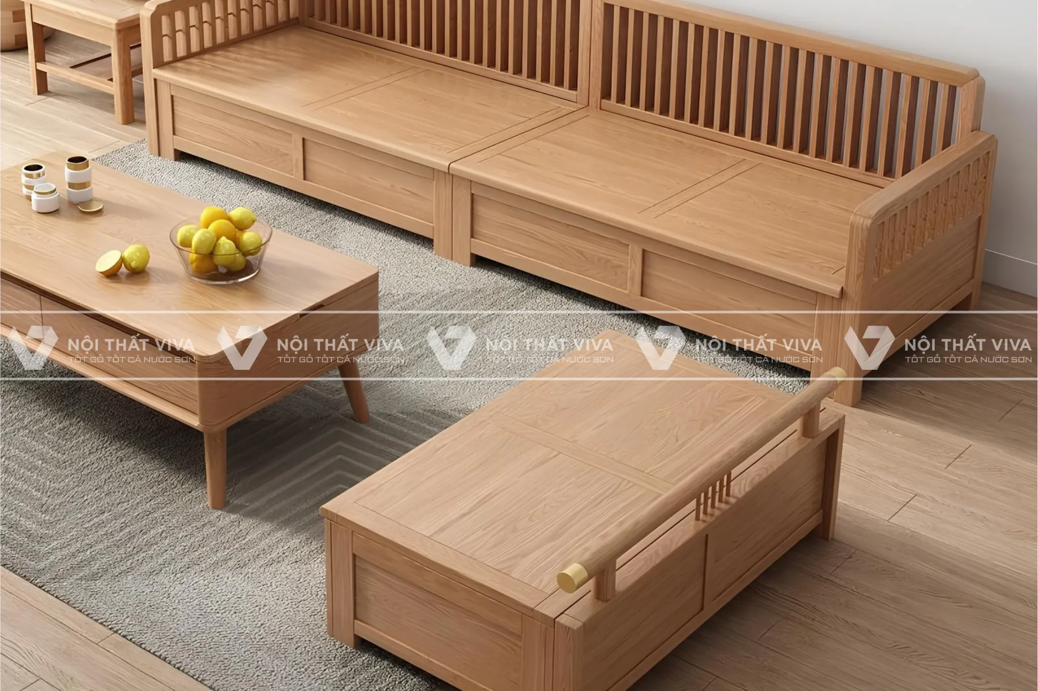 99+ Mẫu Sofa Gỗ Công Nghiệp Đẹp, Giá Tốt, Luôn Có Sẵn Tại Nội Thất Viva!