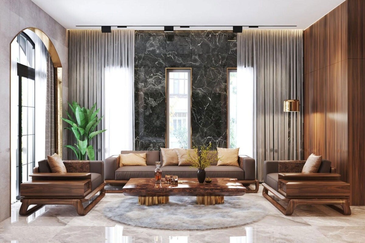 Sofa Gỗ &Oacute;c Ch&oacute;