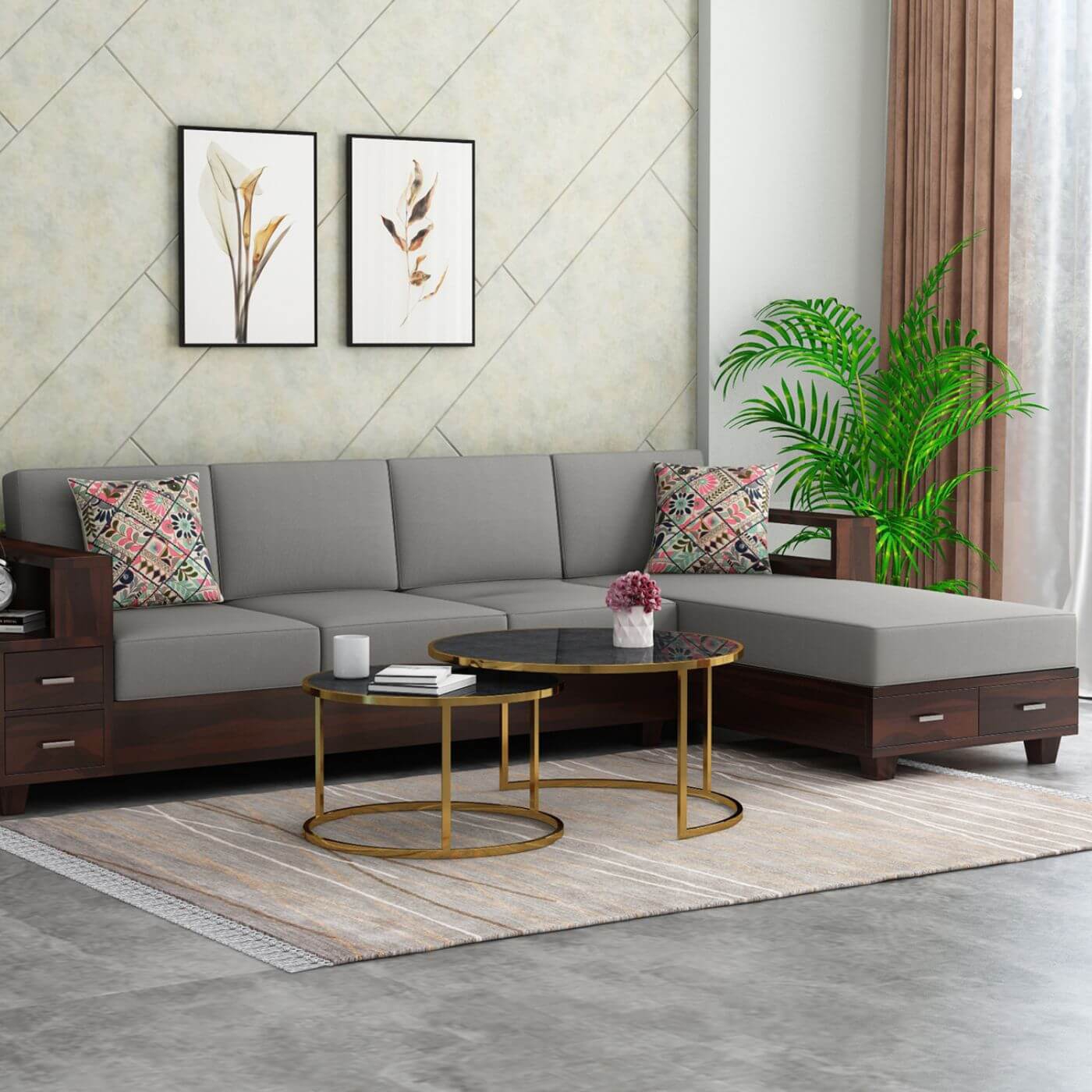 Sofa Gỗ &Oacute;c Ch&oacute;