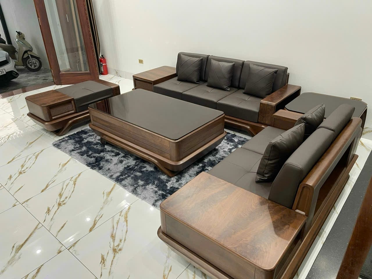 Sofa Gỗ &Oacute;c Ch&oacute;