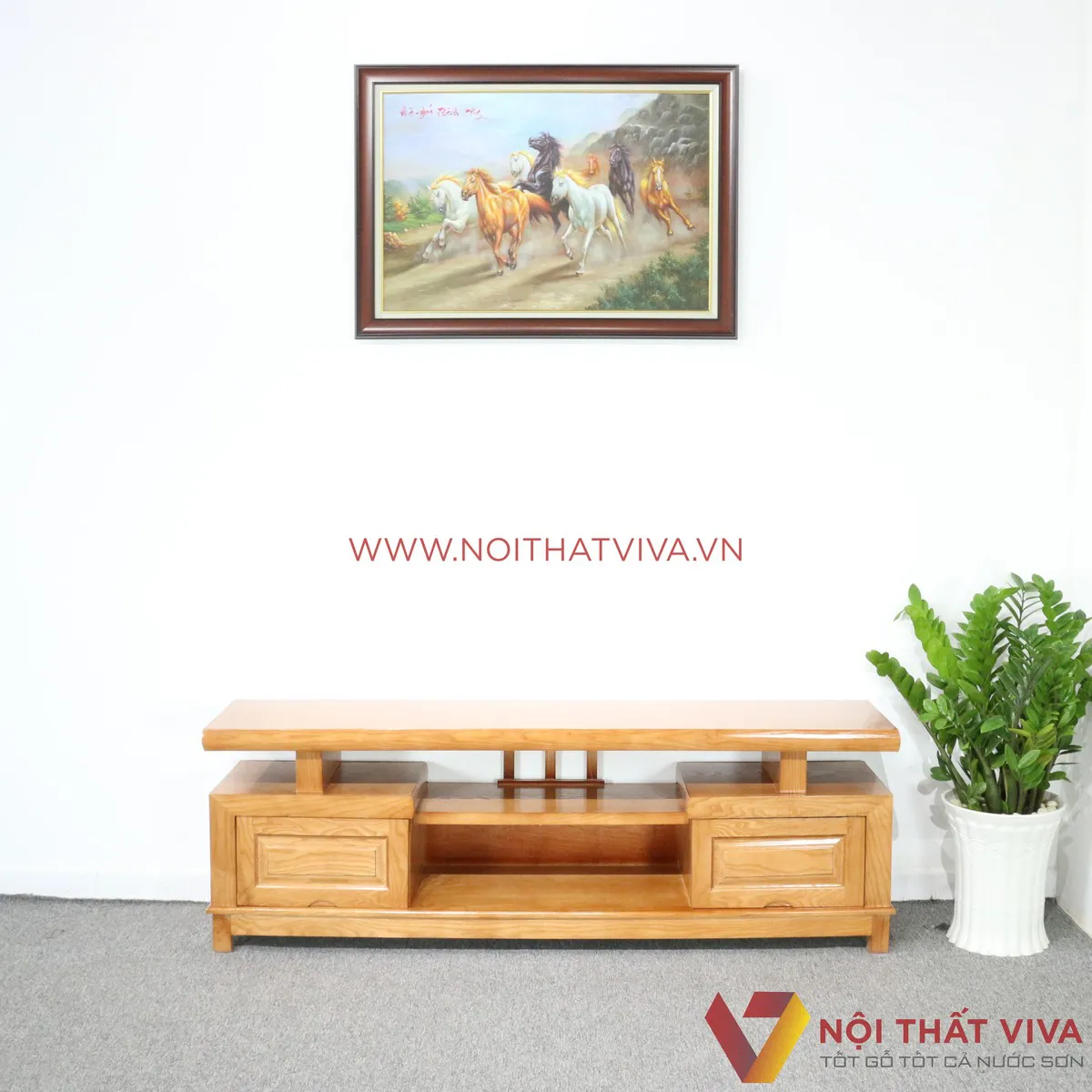 Tạo điểm nhấn ấn tượng với những mẫu kệ tủ trang trí phòng khách độc đáo