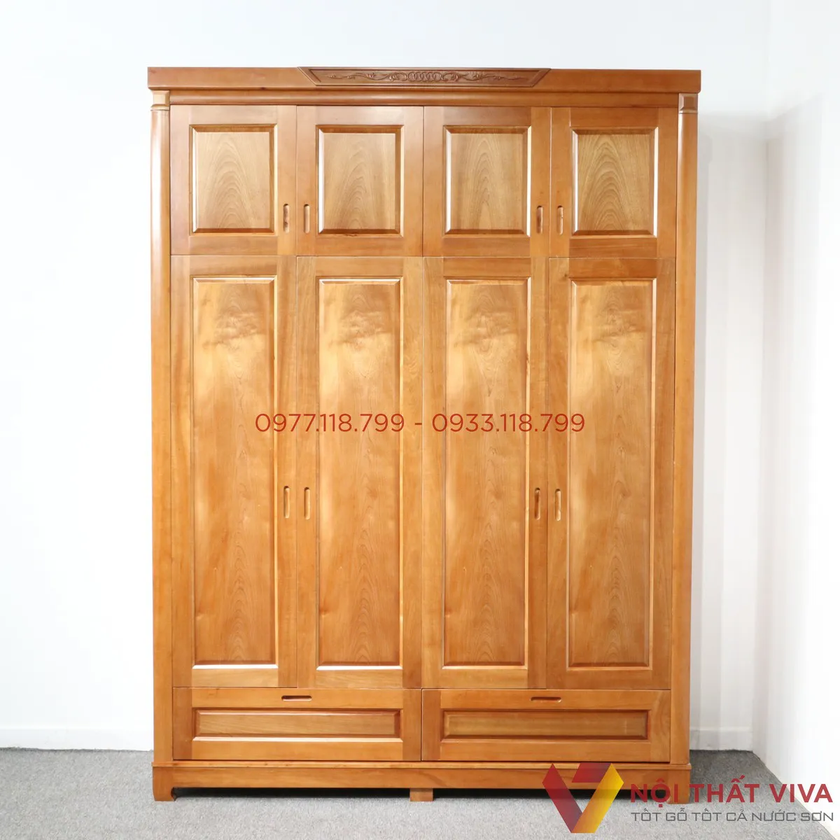 tủ áo Xoan Đào 4 cánh