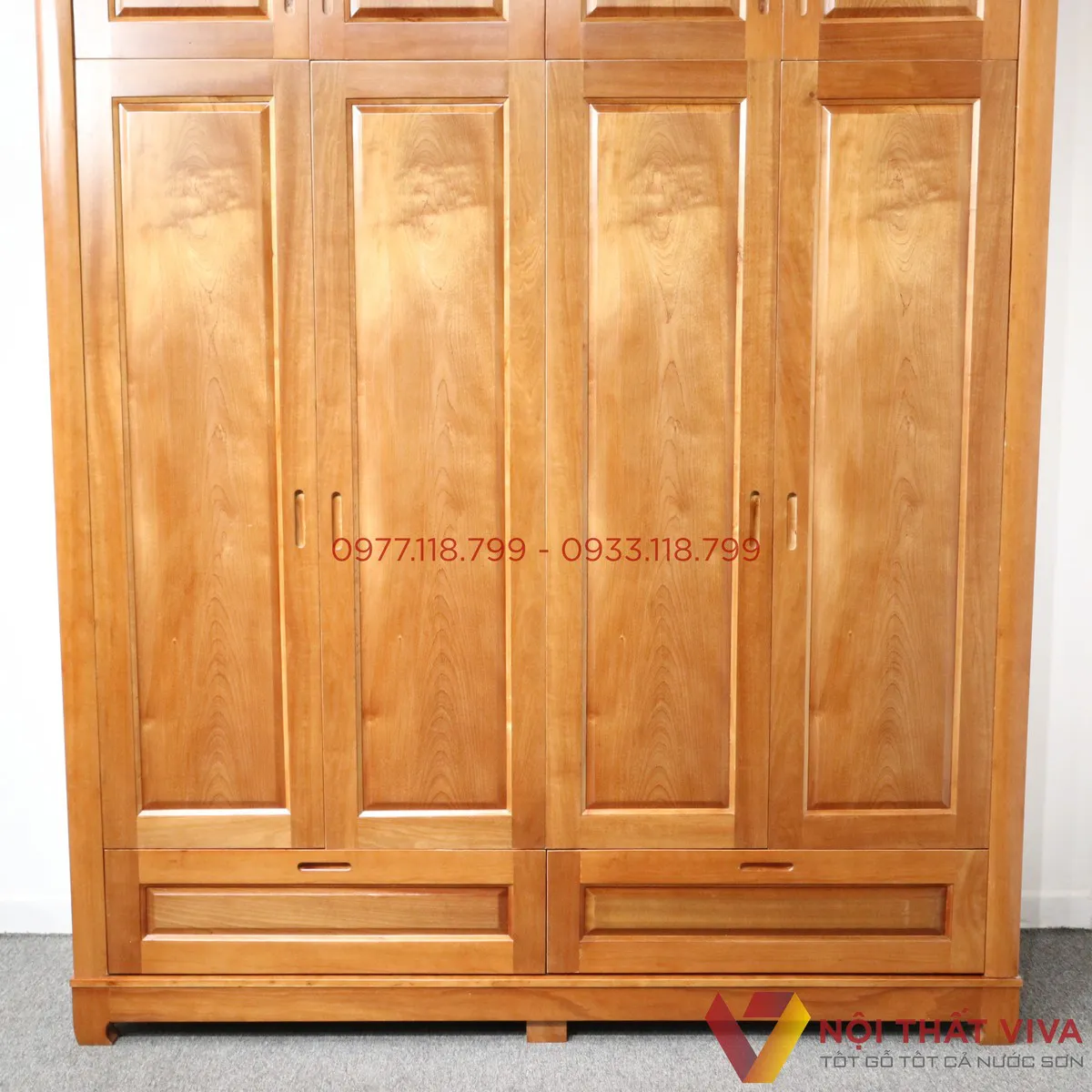 tủ áo Xoan Đào 4 cánh