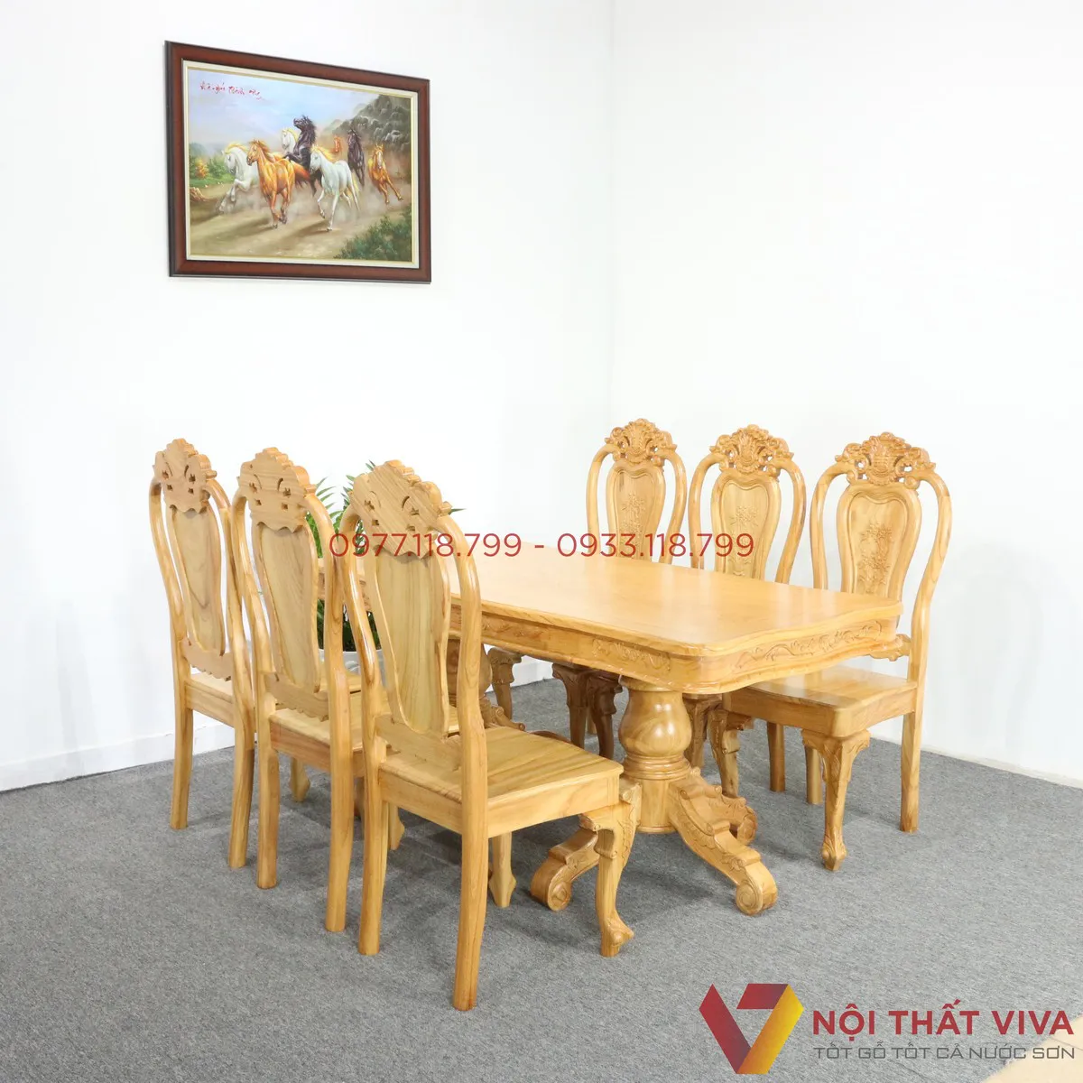 bộ bàn ăn sang trọng