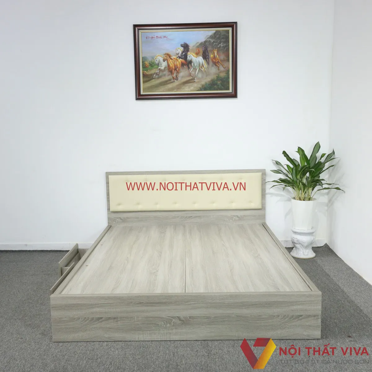 giường ngủ gỗ công nghiệp
