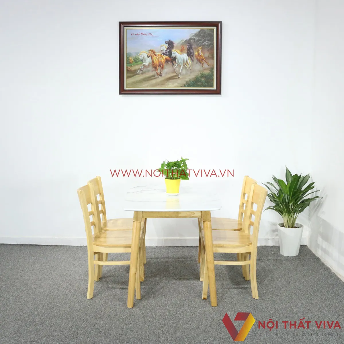 Tổng hợp những bộ bàn ăn 4 ghế TPHCM giá rẻ cho mọi nhà 