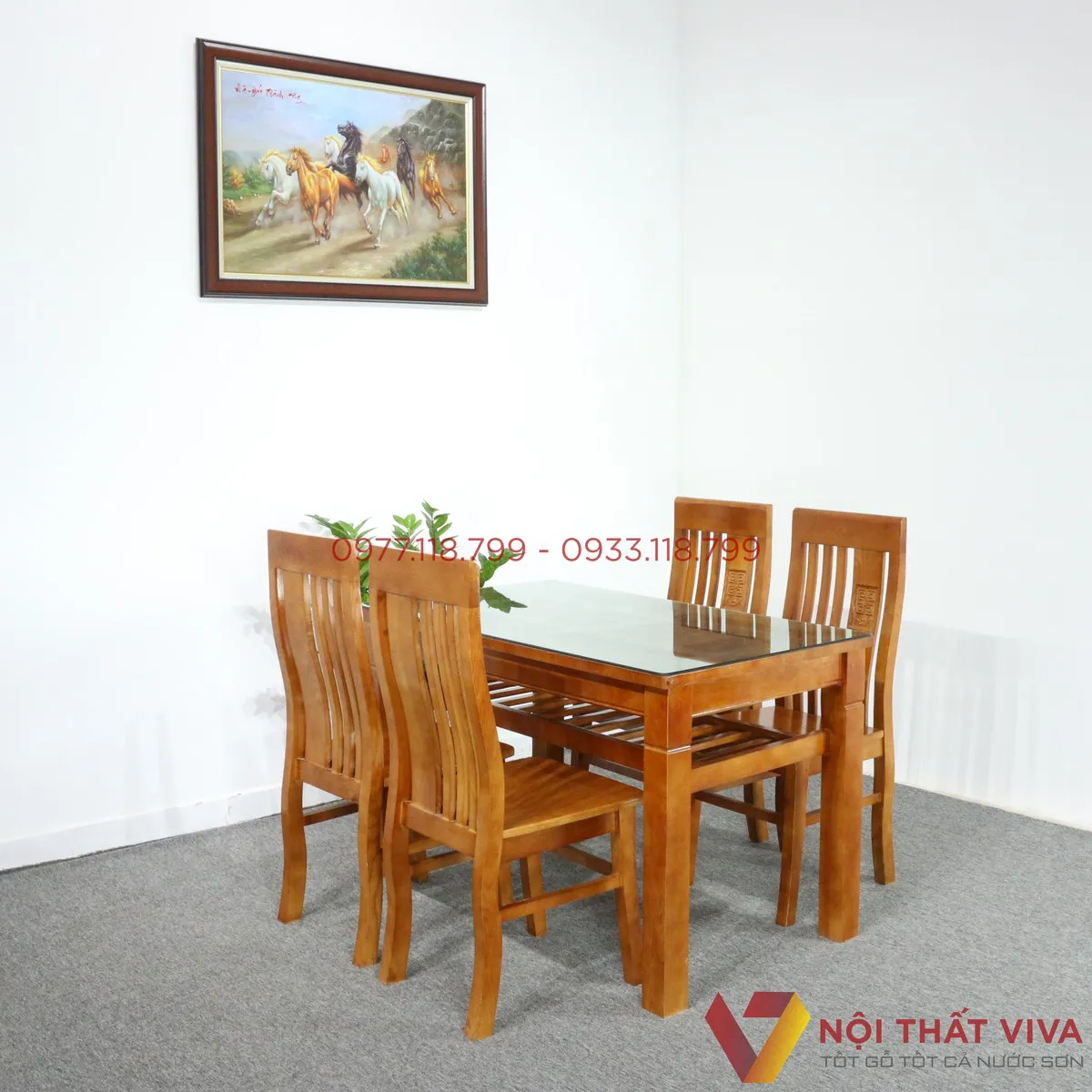 Tổng hợp những bộ bàn ăn 4 ghế TPHCM giá rẻ cho mọi nhà 