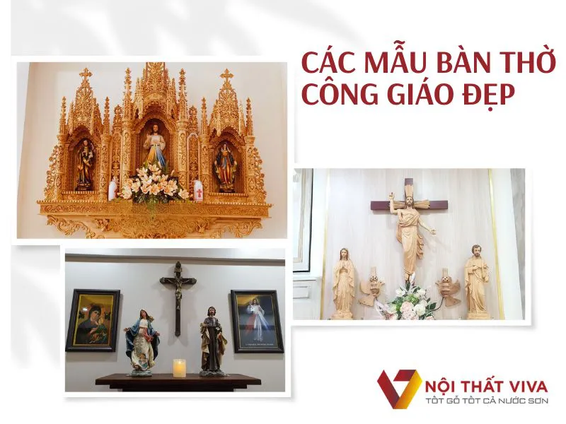 bàn thờ công giáo đẹp nhất