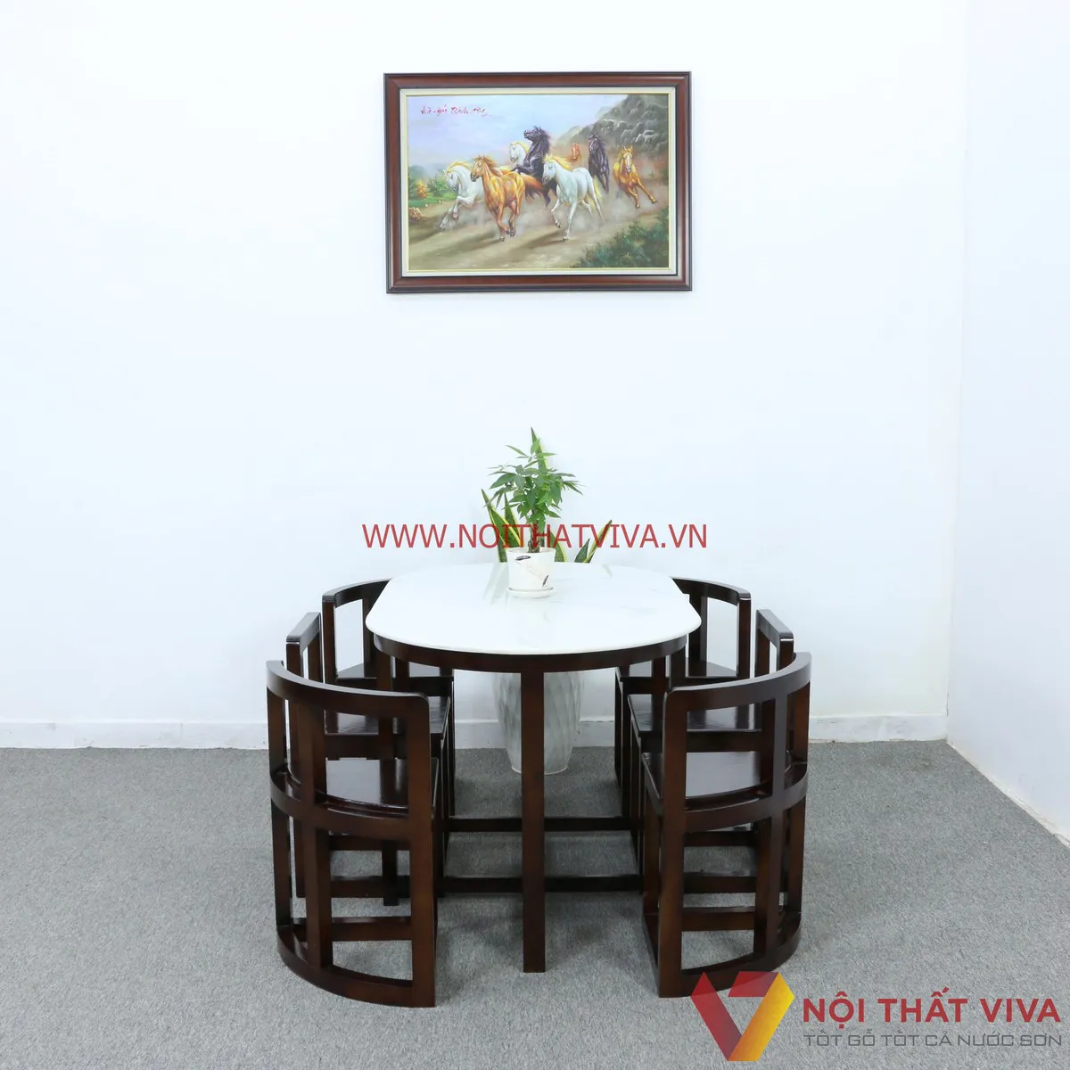 Top 5 bộ bàn ăn đẹp HCM cho gia đình 6-8 người 