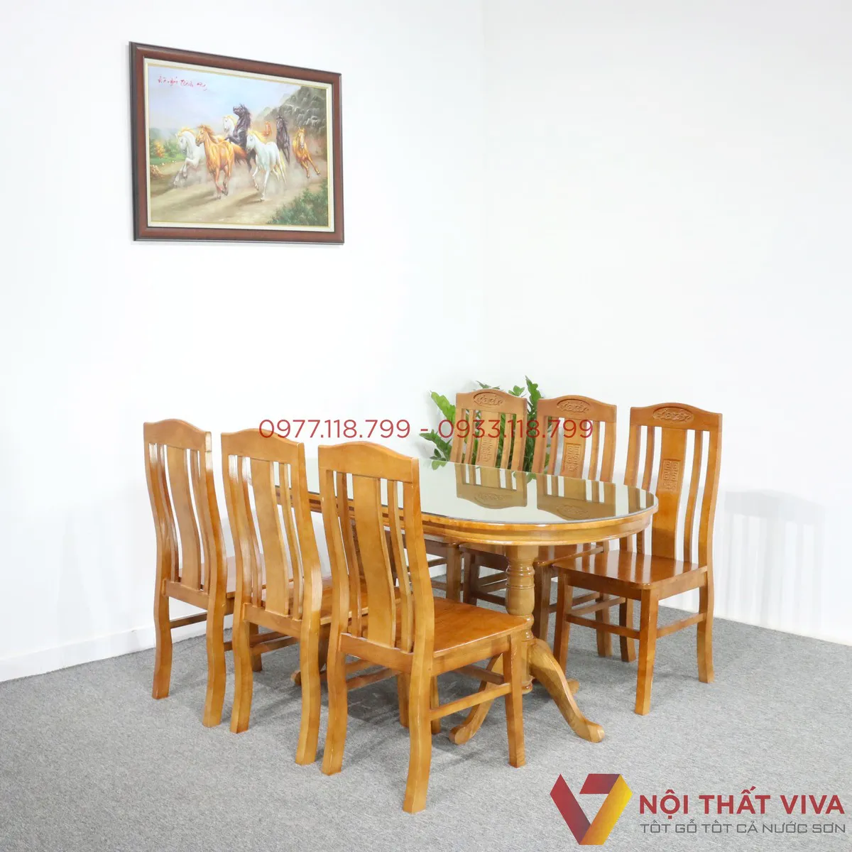 Top 5 bộ bàn ăn đẹp HCM cho gia đình 6-8 người 