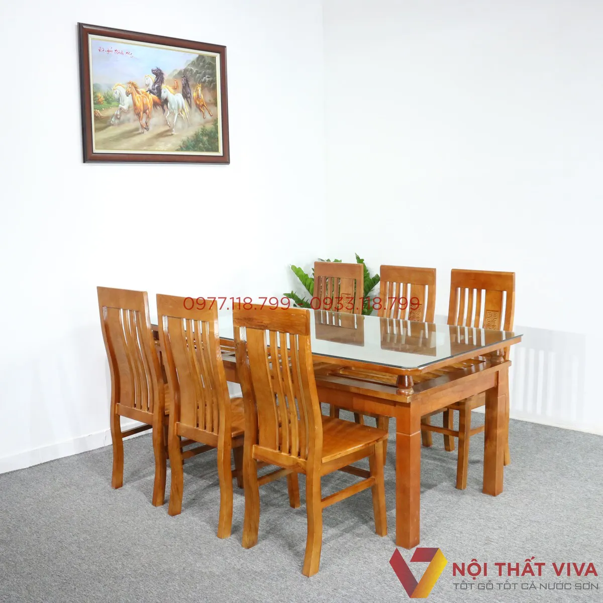 Top 5 bộ bàn ăn đẹp HCM cho gia đình 6-8 người 