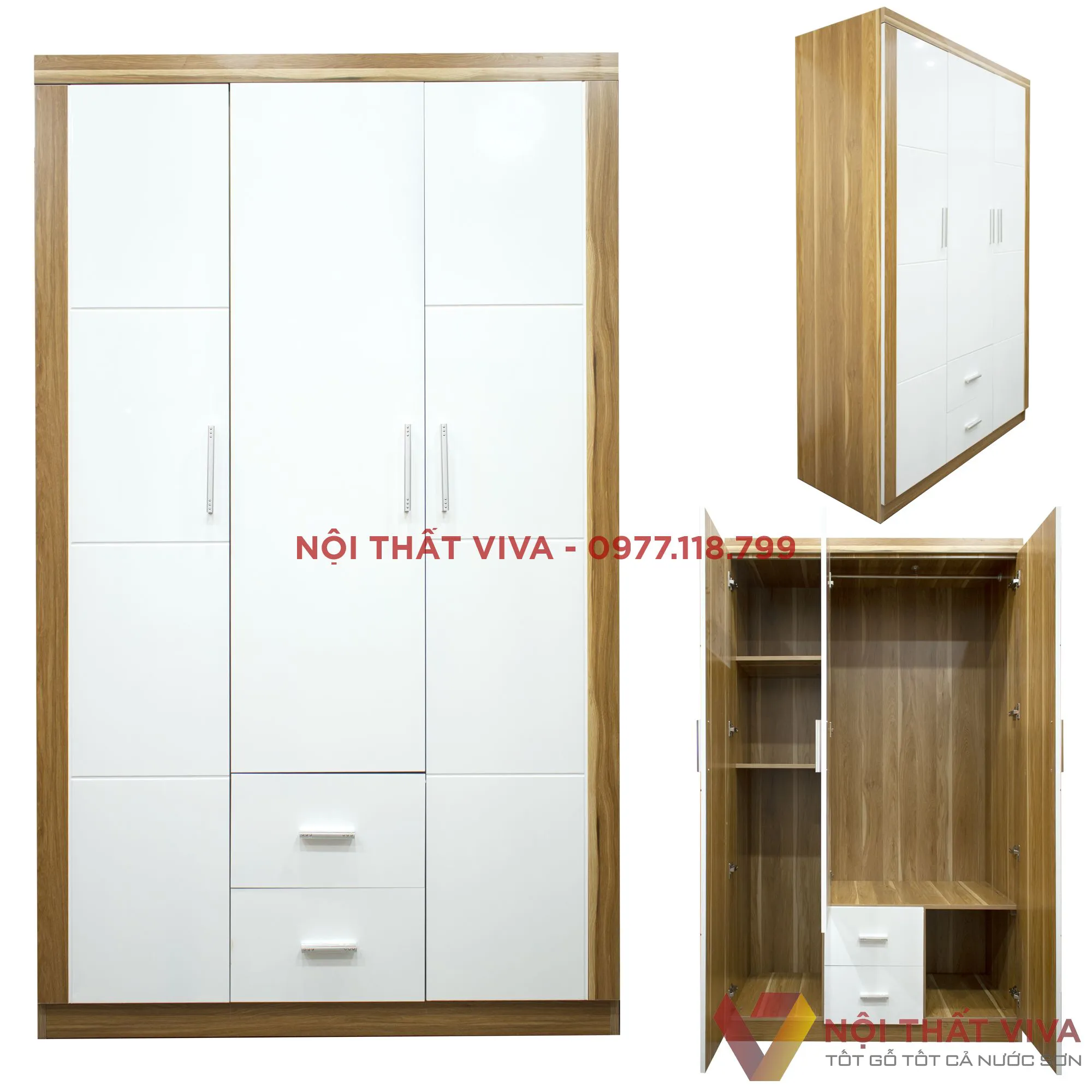 Top 6 tủ quần áo gỗ 1m2 chất lượng với giá chỉ 3 – 4 triệu đồng