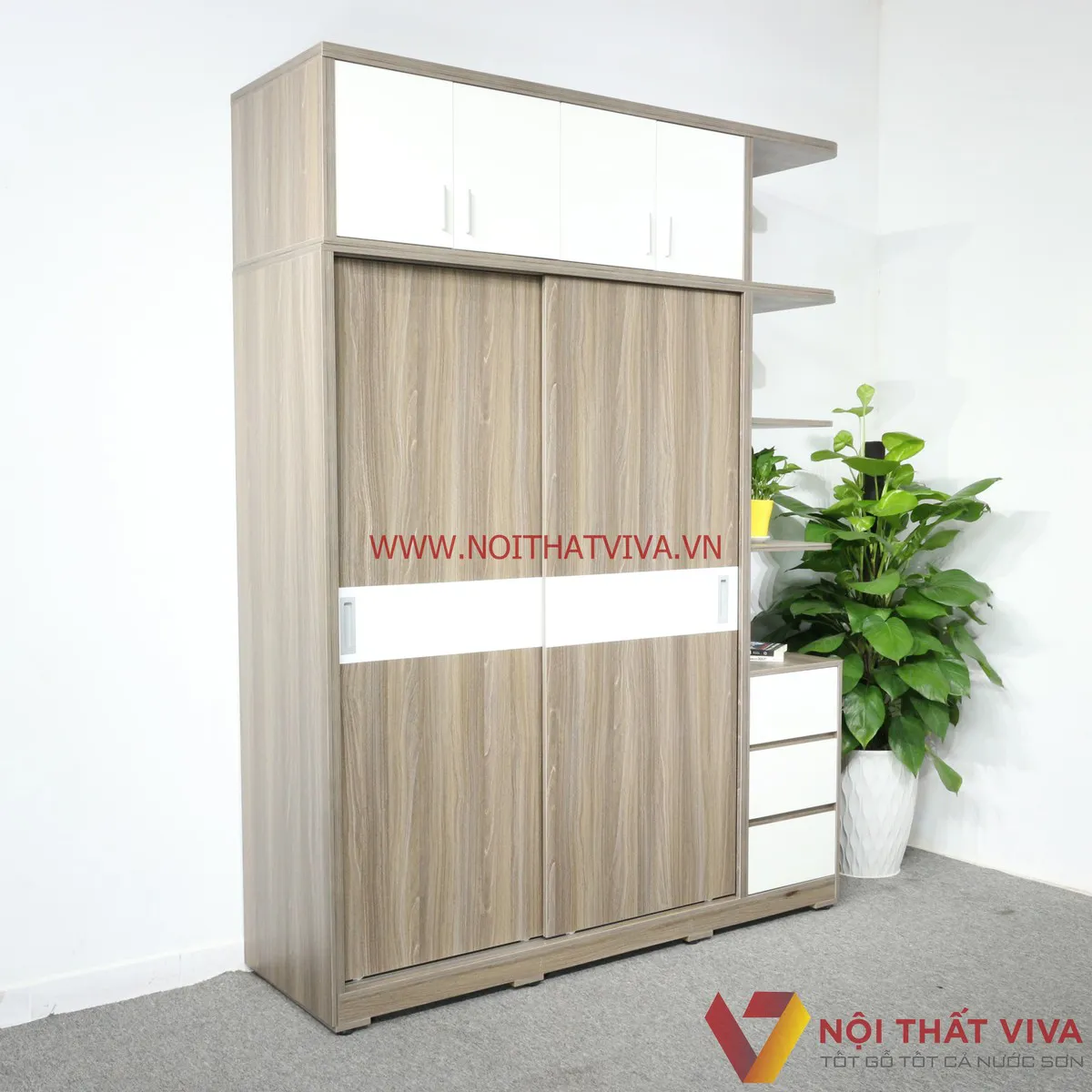 TOP những mẫu tủ quần áo hiện đại cho phòng ngủ cá nhân và gia đình