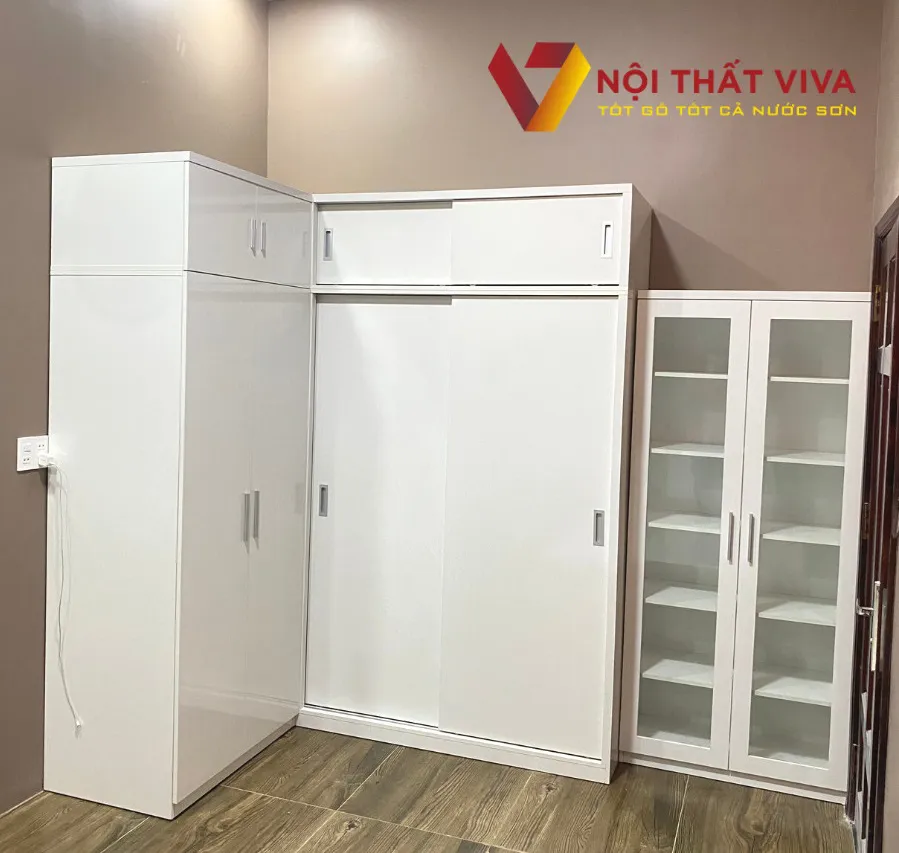 TOP những mẫu tủ quần áo hiện đại cho phòng ngủ cá nhân và gia đình