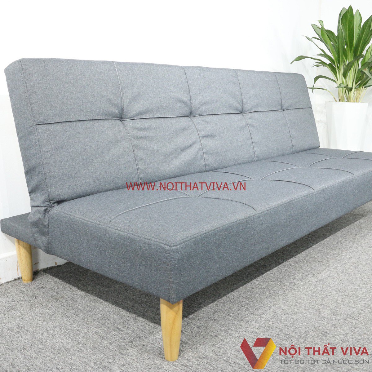 sofa gỗ phong cách hiện đại