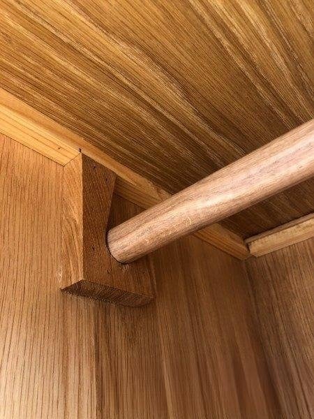 Tủ Áo Gỗ Tự Nhiên Kích Thước Lớn Màu Nâu Cao Cấp Hiện Đại