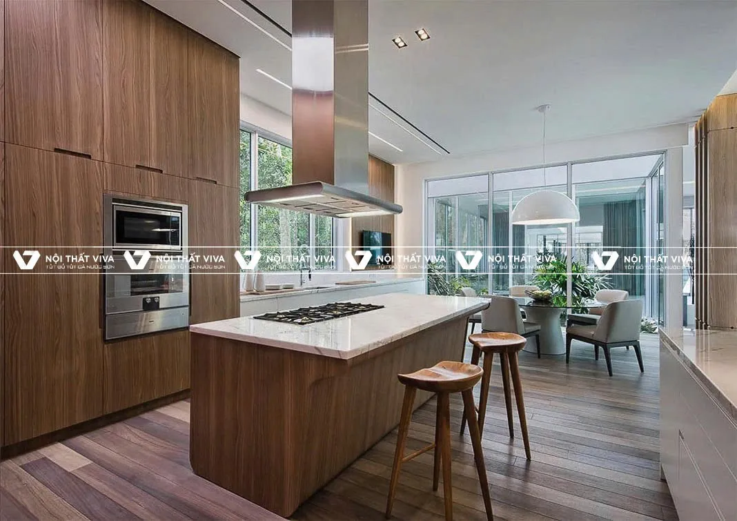 Tủ Bếp Gỗ Công Nghiệp