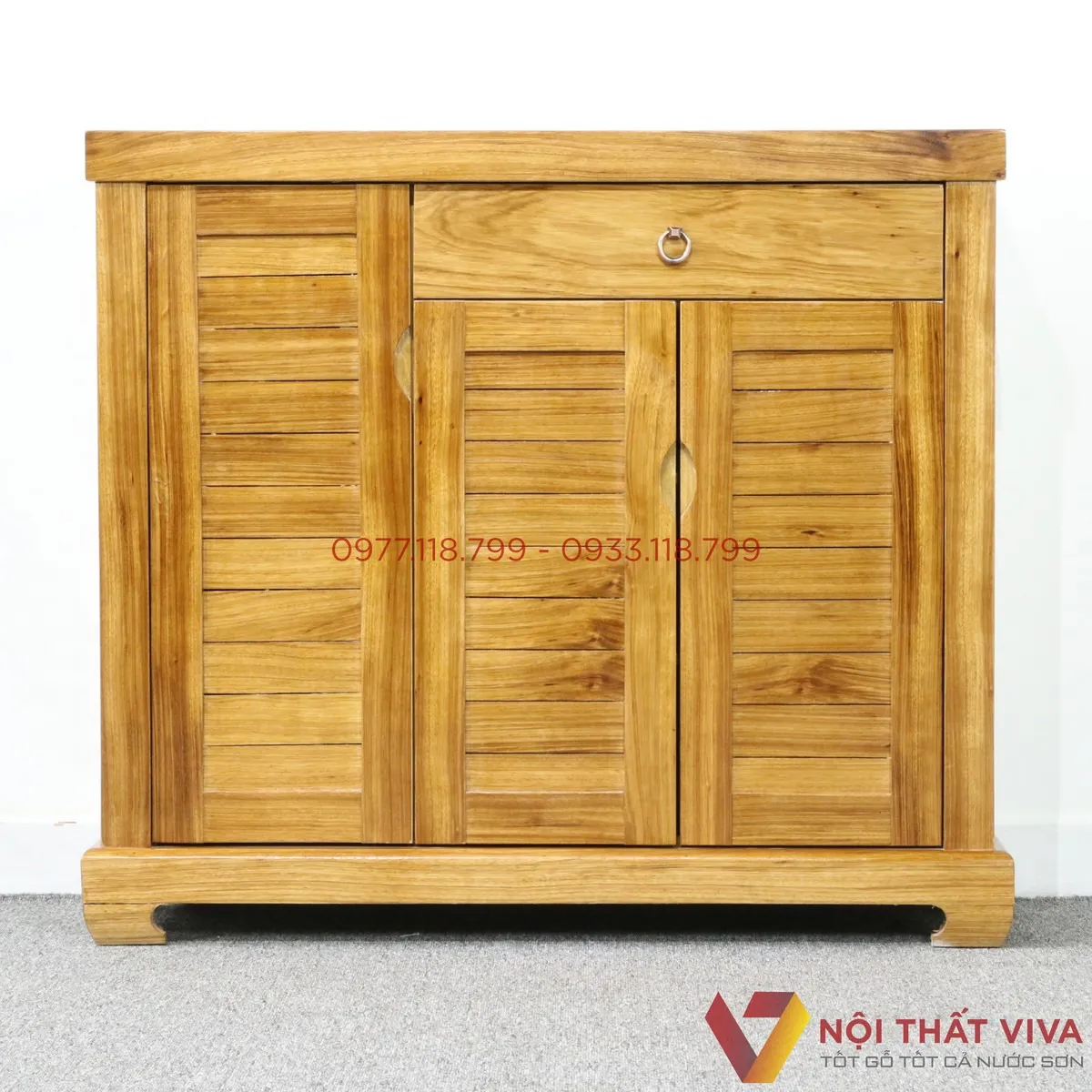 Tủ Giày Dép Gỗ Tự Nhiên