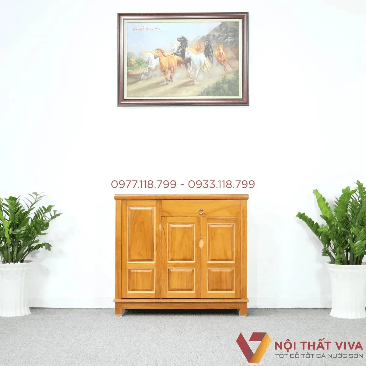 Tủ Giày Dép Gỗ Tự Nhiên