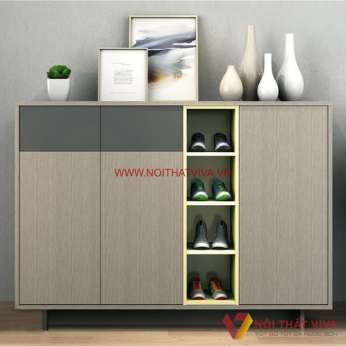 Tủ Giày Dép Hiện Đại