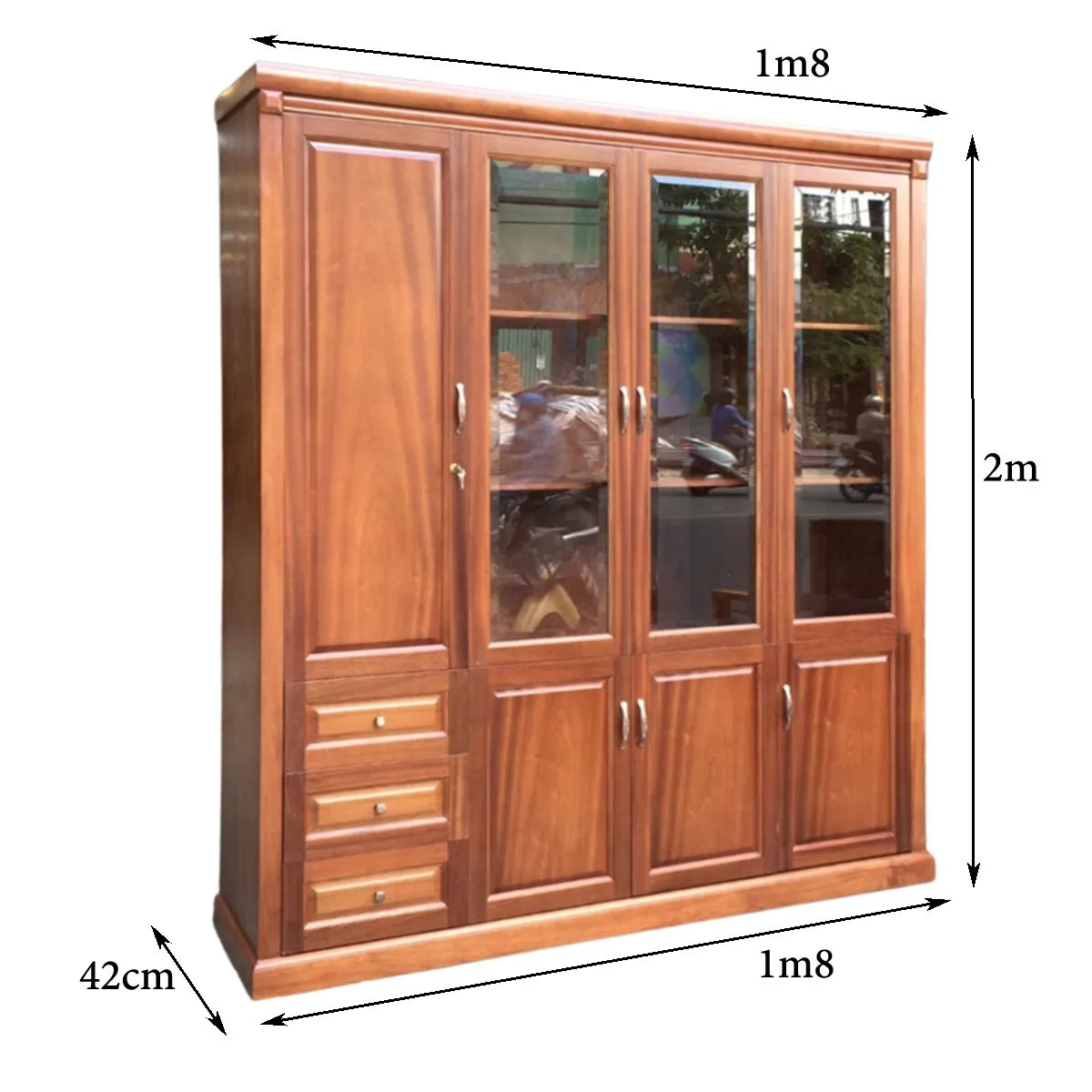 Tủ Hồ Sơ Gỗ Tự Nhiên