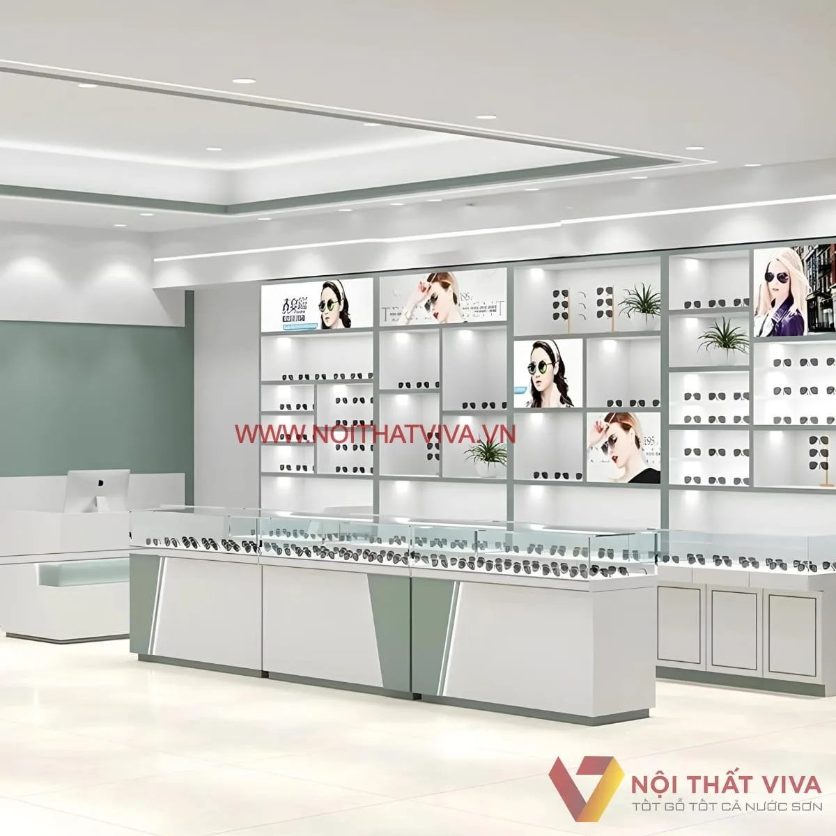 Tủ Kính Trưng Bày