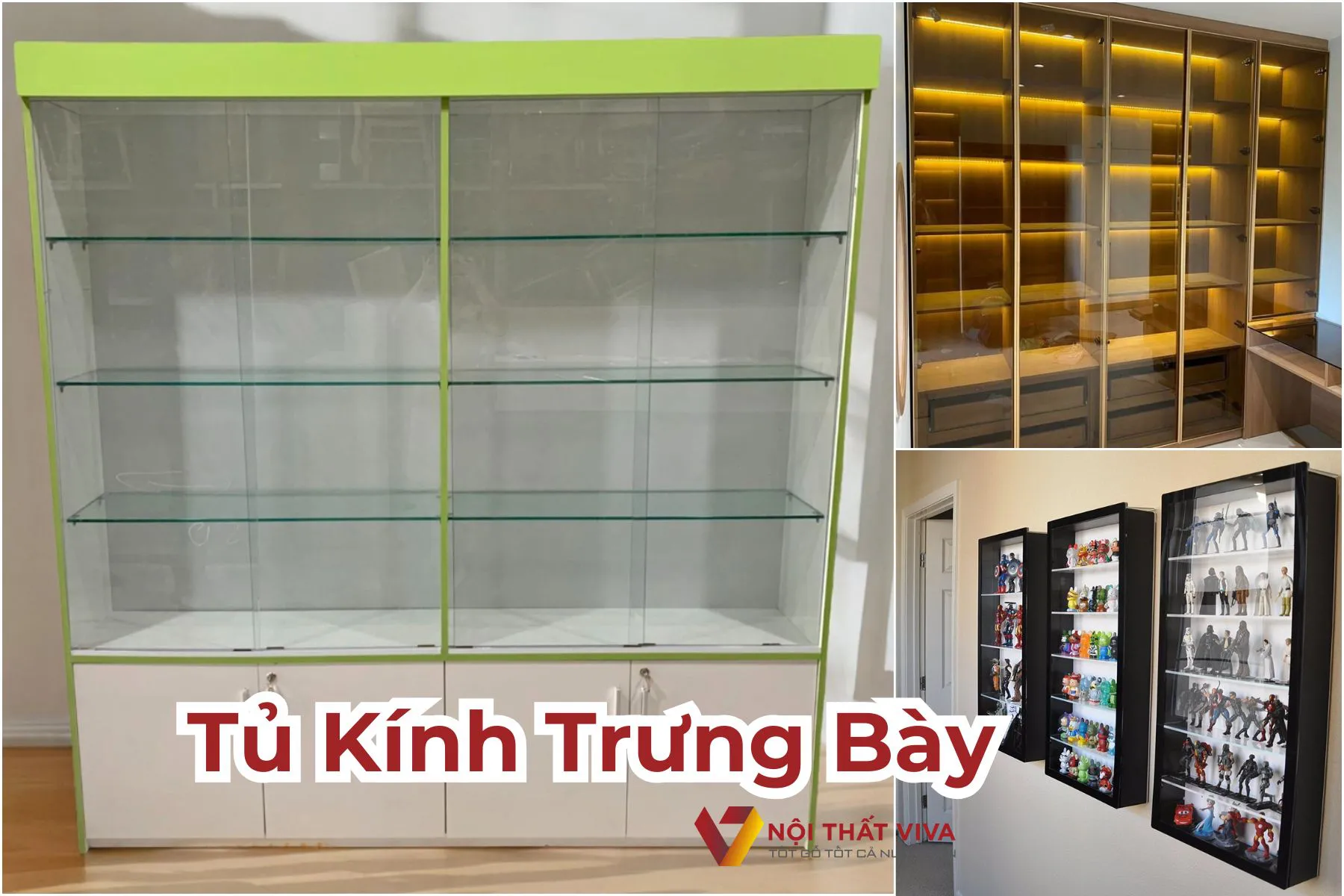 Tủ Kính Trưng Bày