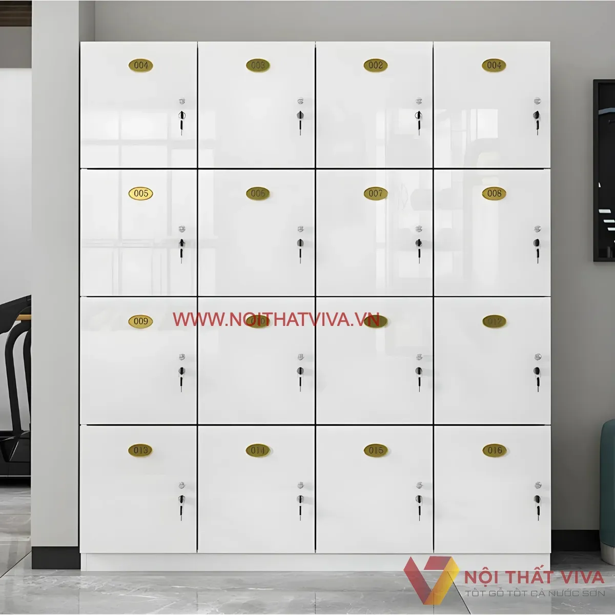 Tủ Locker Gỗ Nhiều Ngăn Đựng Đồ Cá Nhân Hiện Đại | 11/2024, Trả Góp 0%