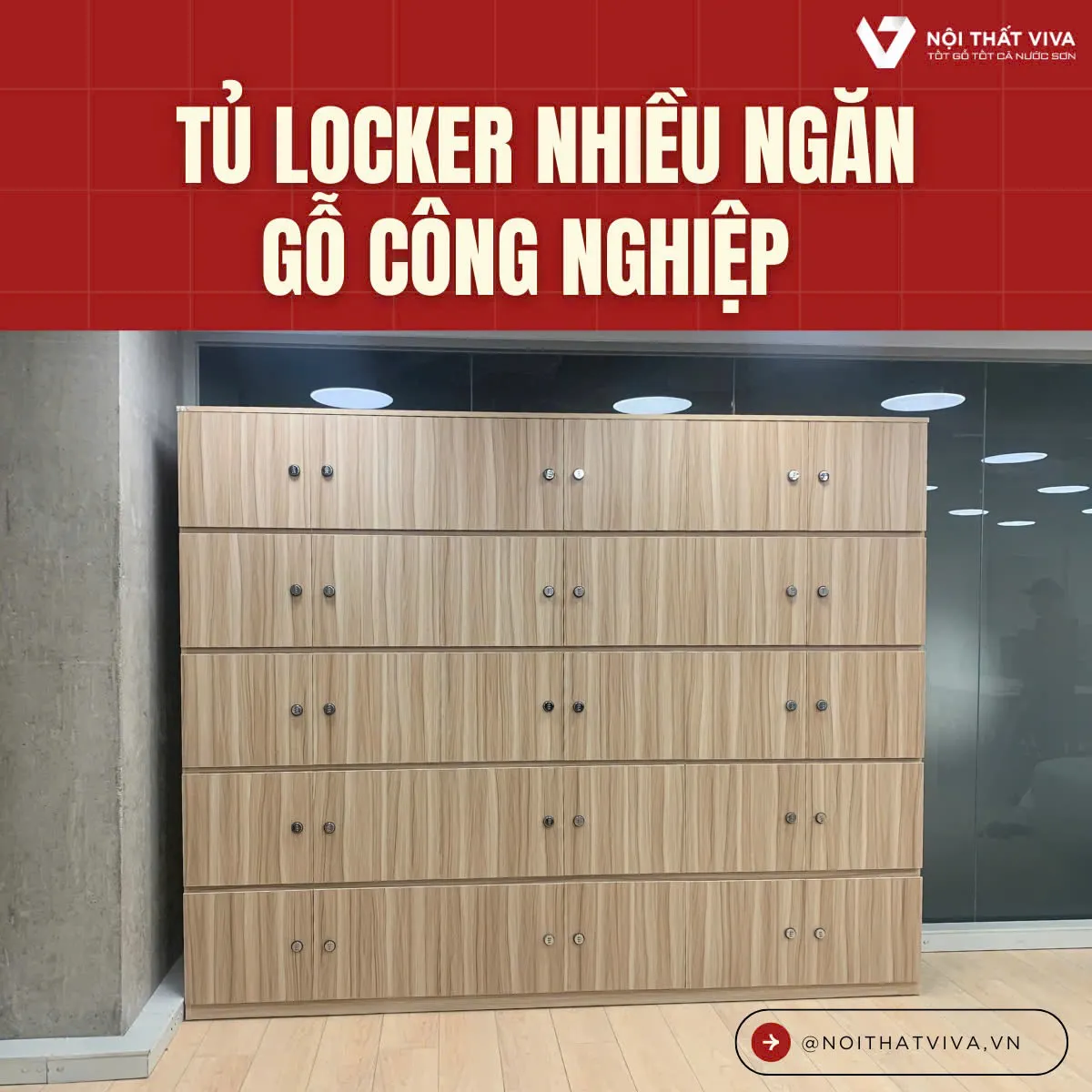 Tủ Locker Gỗ